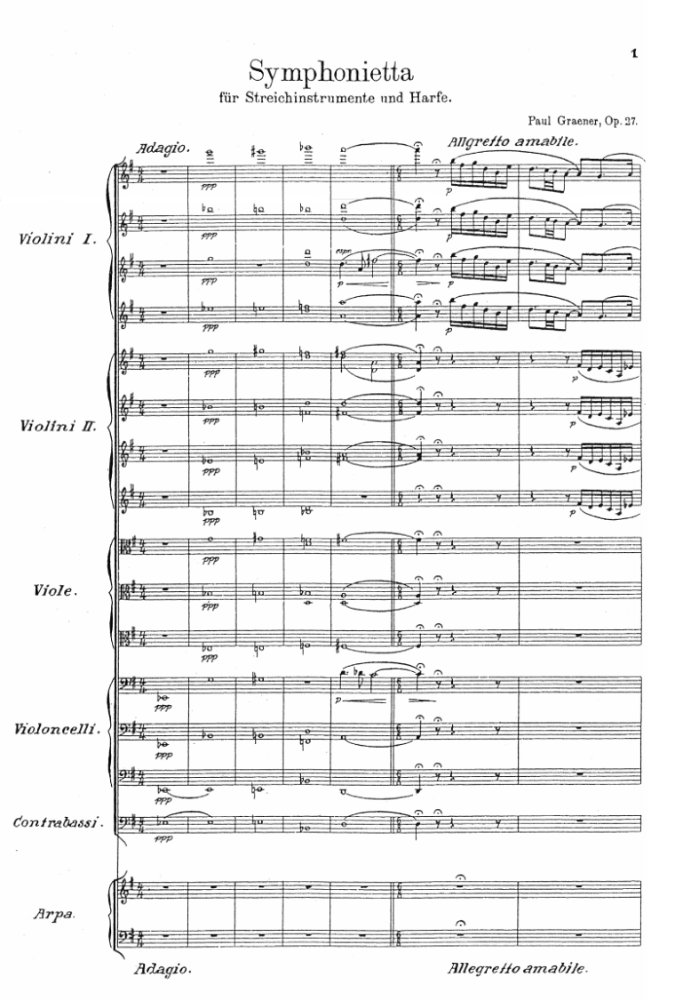 Graener, op. 27