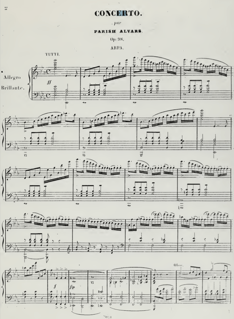 Alvars, op. 98