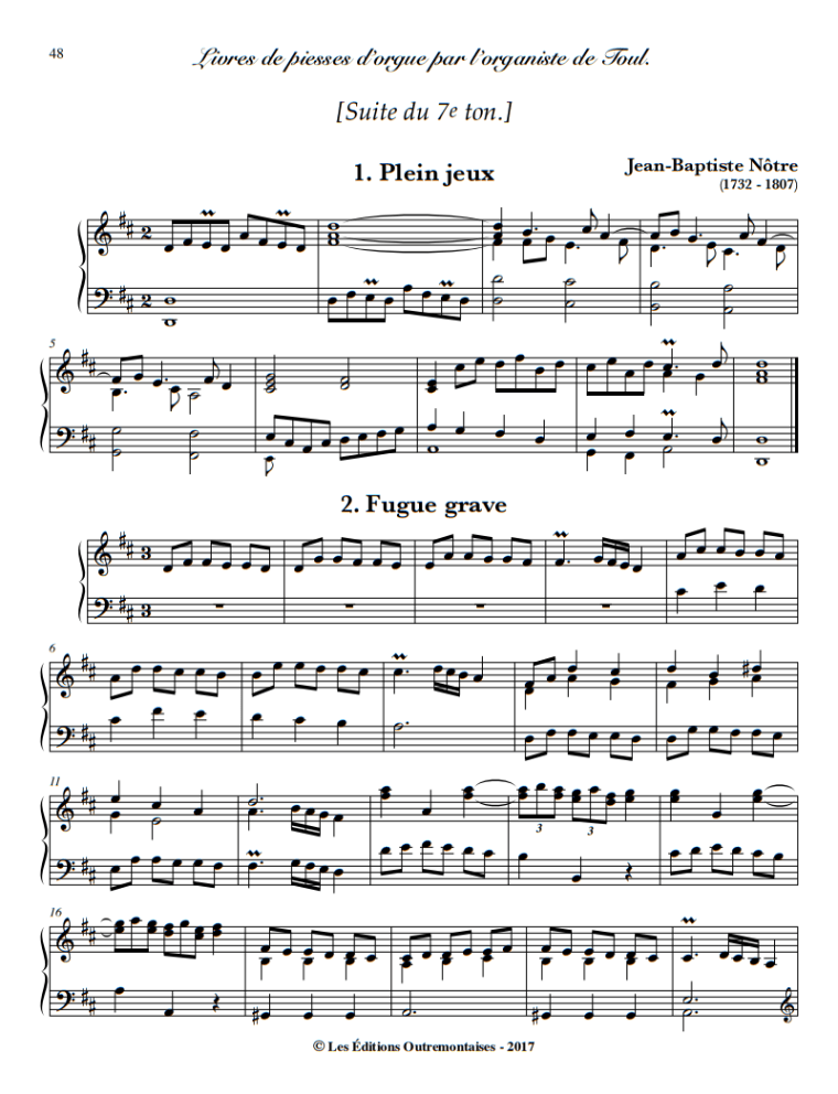 Suite di Jean-Baptiste Nôtre